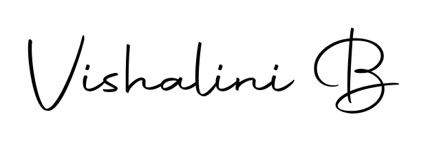 Check out images of Autograph of Vishalini B name. Actor Vishalini B Signature Style. Autography-DOLnW is a professional sign style online. Vishalini B signature style 10 images and pictures png