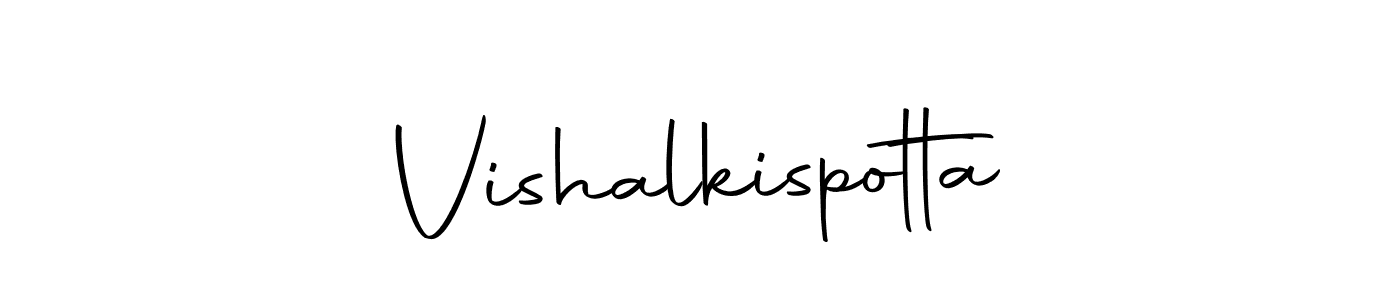 Also we have Vishalkispotta name is the best signature style. Create professional handwritten signature collection using Autography-DOLnW autograph style. Vishalkispotta signature style 10 images and pictures png