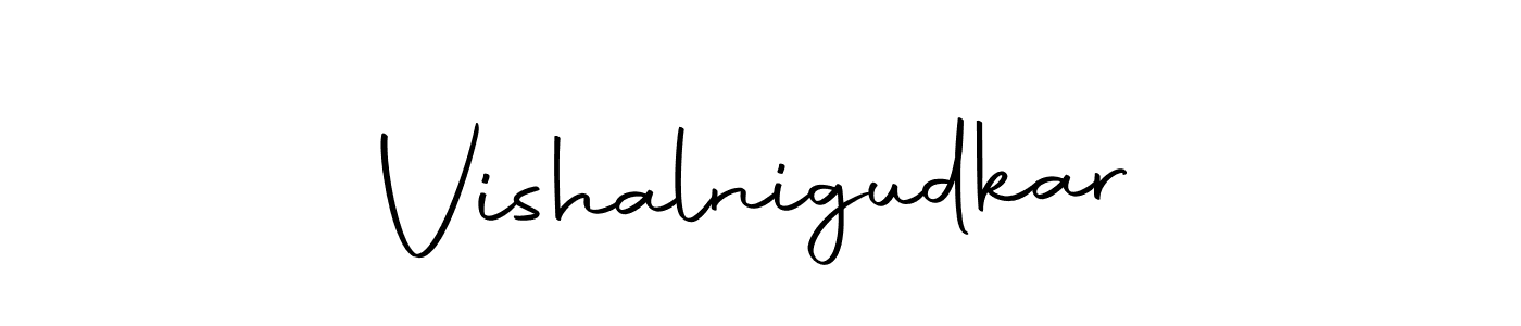 Make a beautiful signature design for name Vishalnigudkar. With this signature (Autography-DOLnW) style, you can create a handwritten signature for free. Vishalnigudkar signature style 10 images and pictures png