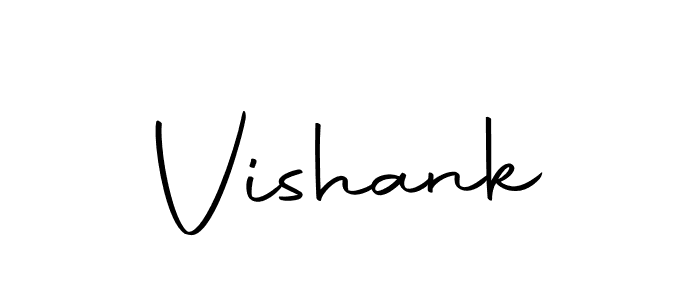How to make Vishank name signature. Use Autography-DOLnW style for creating short signs online. This is the latest handwritten sign. Vishank signature style 10 images and pictures png