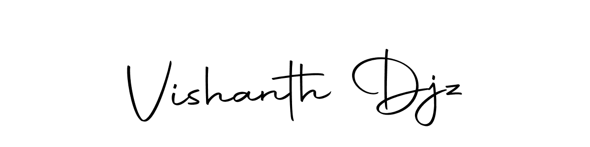 Similarly Autography-DOLnW is the best handwritten signature design. Signature creator online .You can use it as an online autograph creator for name Vishanth Djz. Vishanth Djz signature style 10 images and pictures png