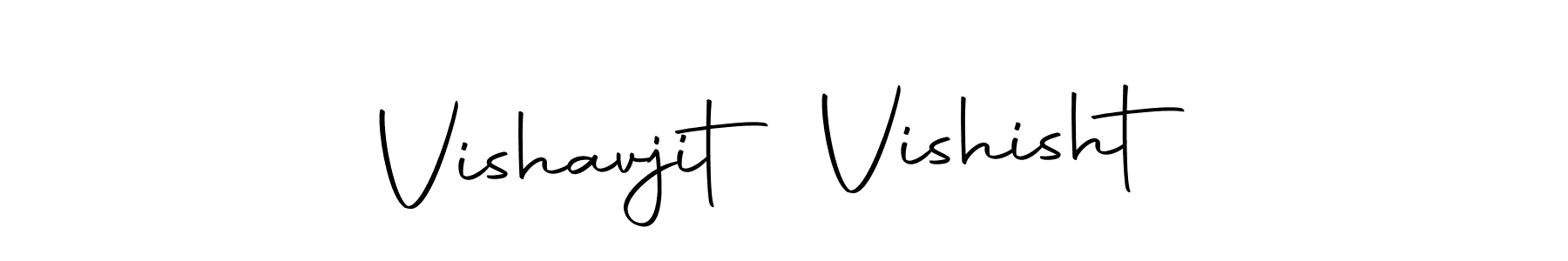 This is the best signature style for the Vishavjit Vishisht name. Also you like these signature font (Autography-DOLnW). Mix name signature. Vishavjit Vishisht signature style 10 images and pictures png