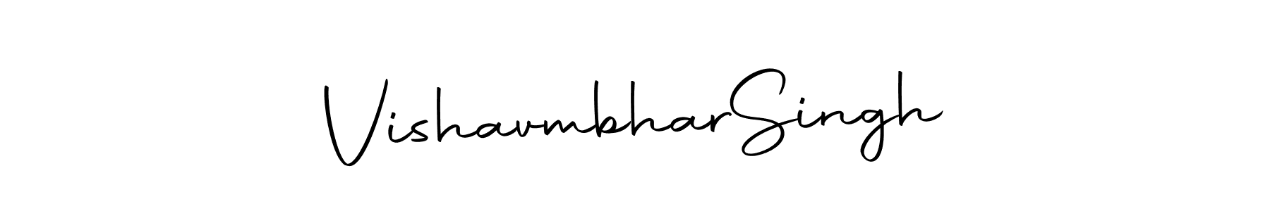 How to make Vishavmbhar  Singh signature? Autography-DOLnW is a professional autograph style. Create handwritten signature for Vishavmbhar  Singh name. Vishavmbhar  Singh signature style 10 images and pictures png