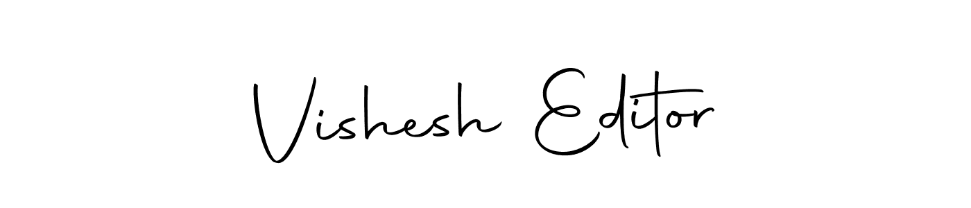 It looks lik you need a new signature style for name Vishesh Editor. Design unique handwritten (Autography-DOLnW) signature with our free signature maker in just a few clicks. Vishesh Editor signature style 10 images and pictures png