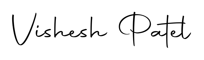 Make a beautiful signature design for name Vishesh Patel. Use this online signature maker to create a handwritten signature for free. Vishesh Patel signature style 10 images and pictures png