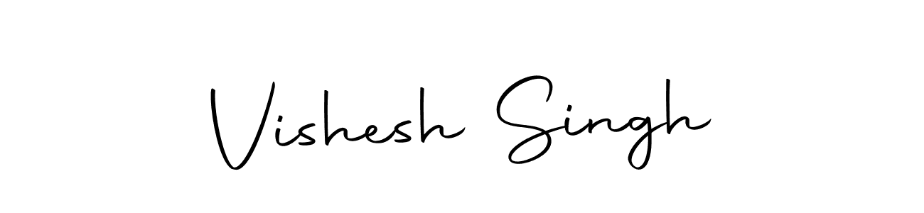 How to make Vishesh Singh signature? Autography-DOLnW is a professional autograph style. Create handwritten signature for Vishesh Singh name. Vishesh Singh signature style 10 images and pictures png