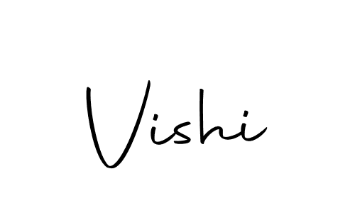 How to make Vishi name signature. Use Autography-DOLnW style for creating short signs online. This is the latest handwritten sign. Vishi signature style 10 images and pictures png