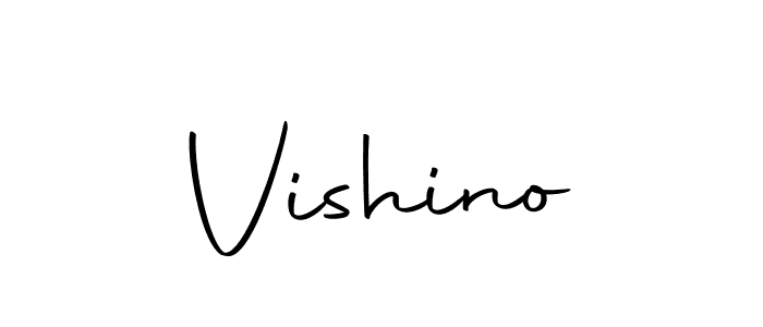 How to make Vishino signature? Autography-DOLnW is a professional autograph style. Create handwritten signature for Vishino name. Vishino signature style 10 images and pictures png