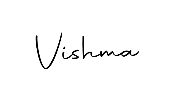 if you are searching for the best signature style for your name Vishma. so please give up your signature search. here we have designed multiple signature styles  using Autography-DOLnW. Vishma signature style 10 images and pictures png