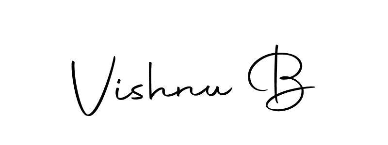 if you are searching for the best signature style for your name Vishnu B. so please give up your signature search. here we have designed multiple signature styles  using Autography-DOLnW. Vishnu B signature style 10 images and pictures png