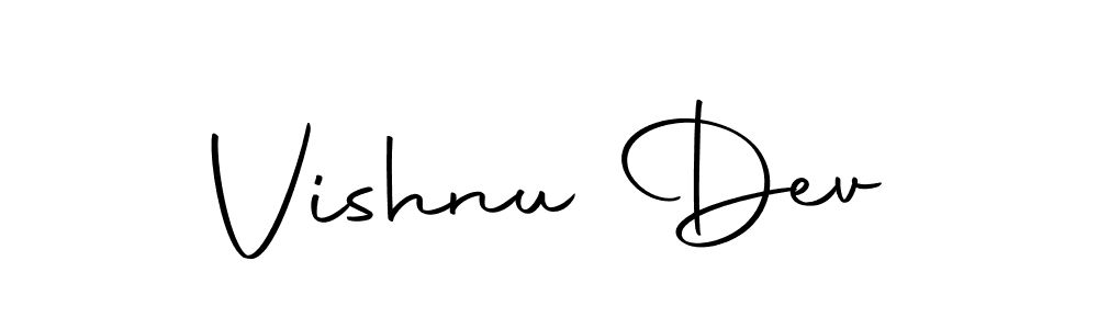 How to make Vishnu Dev signature? Autography-DOLnW is a professional autograph style. Create handwritten signature for Vishnu Dev name. Vishnu Dev signature style 10 images and pictures png