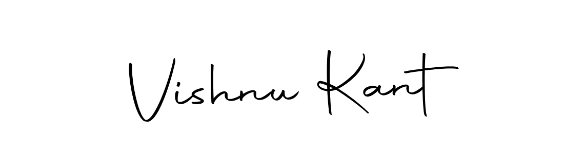 Make a beautiful signature design for name Vishnu Kant. With this signature (Autography-DOLnW) style, you can create a handwritten signature for free. Vishnu Kant signature style 10 images and pictures png