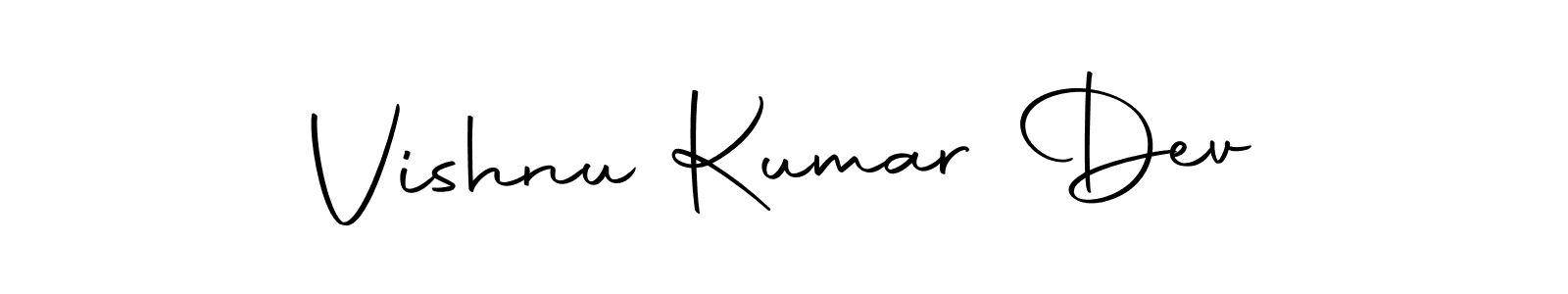 It looks lik you need a new signature style for name Vishnu Kumar Dev. Design unique handwritten (Autography-DOLnW) signature with our free signature maker in just a few clicks. Vishnu Kumar Dev signature style 10 images and pictures png