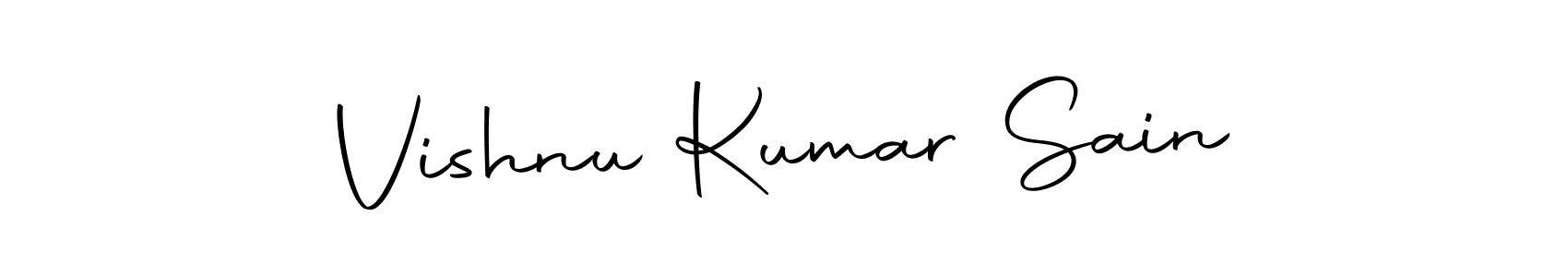 Similarly Autography-DOLnW is the best handwritten signature design. Signature creator online .You can use it as an online autograph creator for name Vishnu Kumar Sain. Vishnu Kumar Sain signature style 10 images and pictures png