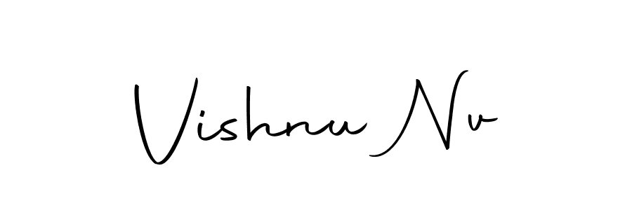 Make a short Vishnu Nv signature style. Manage your documents anywhere anytime using Autography-DOLnW. Create and add eSignatures, submit forms, share and send files easily. Vishnu Nv signature style 10 images and pictures png