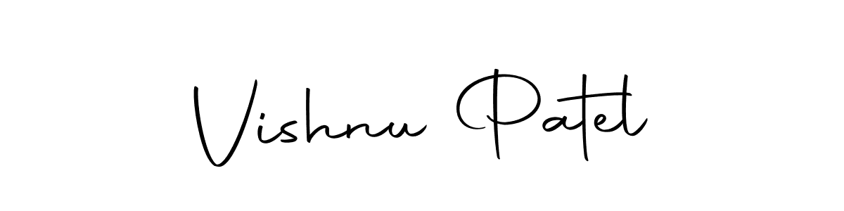 Autography-DOLnW is a professional signature style that is perfect for those who want to add a touch of class to their signature. It is also a great choice for those who want to make their signature more unique. Get Vishnu Patel name to fancy signature for free. Vishnu Patel signature style 10 images and pictures png