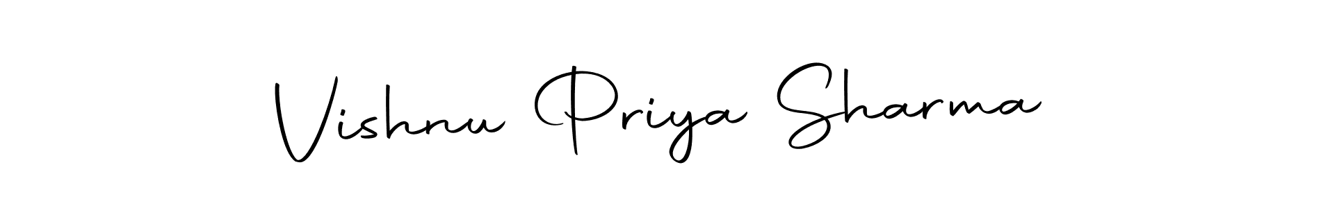 if you are searching for the best signature style for your name Vishnu Priya Sharma. so please give up your signature search. here we have designed multiple signature styles  using Autography-DOLnW. Vishnu Priya Sharma signature style 10 images and pictures png