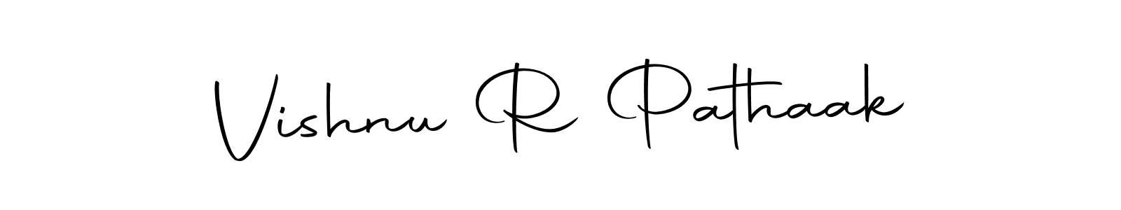 How to make Vishnu R Pathaak signature? Autography-DOLnW is a professional autograph style. Create handwritten signature for Vishnu R Pathaak name. Vishnu R Pathaak signature style 10 images and pictures png