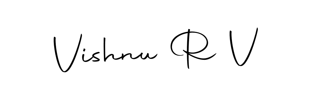 Also we have Vishnu R V name is the best signature style. Create professional handwritten signature collection using Autography-DOLnW autograph style. Vishnu R V signature style 10 images and pictures png