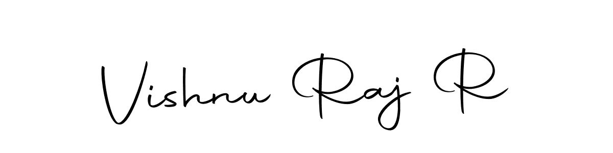 Here are the top 10 professional signature styles for the name Vishnu Raj R. These are the best autograph styles you can use for your name. Vishnu Raj R signature style 10 images and pictures png