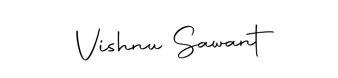 Also we have Vishnu Sawant name is the best signature style. Create professional handwritten signature collection using Autography-DOLnW autograph style. Vishnu Sawant signature style 10 images and pictures png