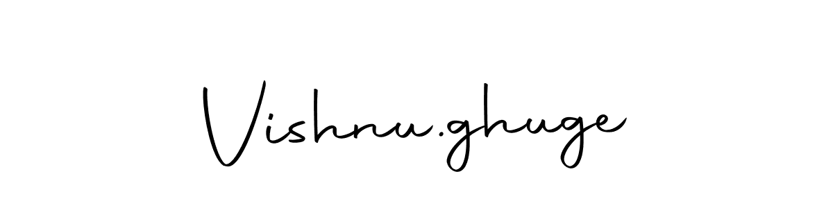 How to make Vishnu.ghuge signature? Autography-DOLnW is a professional autograph style. Create handwritten signature for Vishnu.ghuge name. Vishnu.ghuge signature style 10 images and pictures png