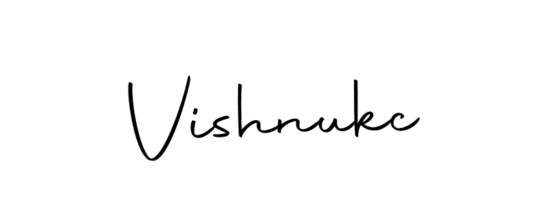 You can use this online signature creator to create a handwritten signature for the name Vishnukc. This is the best online autograph maker. Vishnukc signature style 10 images and pictures png