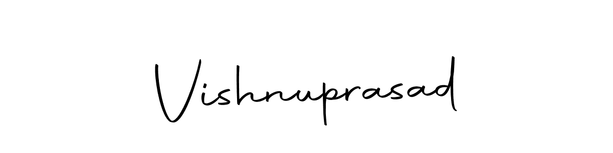 How to make Vishnuprasad signature? Autography-DOLnW is a professional autograph style. Create handwritten signature for Vishnuprasad name. Vishnuprasad signature style 10 images and pictures png