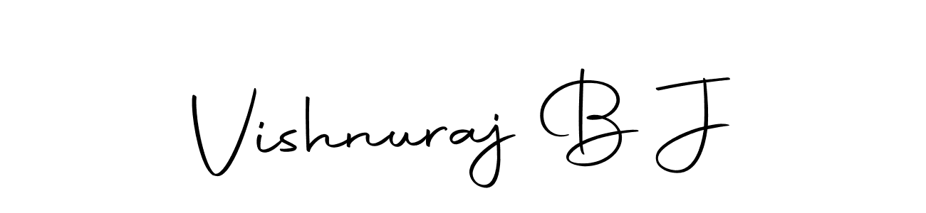 Vishnuraj B J stylish signature style. Best Handwritten Sign (Autography-DOLnW) for my name. Handwritten Signature Collection Ideas for my name Vishnuraj B J. Vishnuraj B J signature style 10 images and pictures png