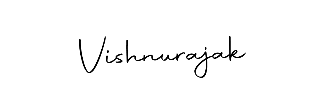 Design your own signature with our free online signature maker. With this signature software, you can create a handwritten (Autography-DOLnW) signature for name Vishnurajak. Vishnurajak signature style 10 images and pictures png