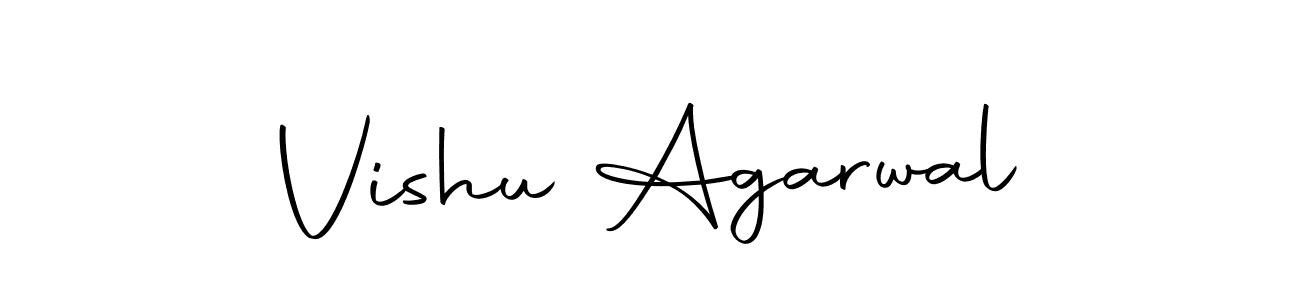 Vishu Agarwal stylish signature style. Best Handwritten Sign (Autography-DOLnW) for my name. Handwritten Signature Collection Ideas for my name Vishu Agarwal. Vishu Agarwal signature style 10 images and pictures png