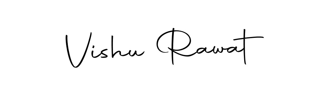 How to make Vishu Rawat signature? Autography-DOLnW is a professional autograph style. Create handwritten signature for Vishu Rawat name. Vishu Rawat signature style 10 images and pictures png