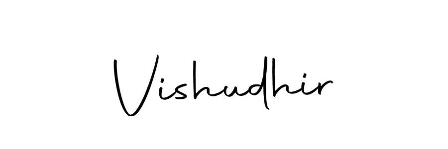 Make a beautiful signature design for name Vishudhir. With this signature (Autography-DOLnW) style, you can create a handwritten signature for free. Vishudhir signature style 10 images and pictures png