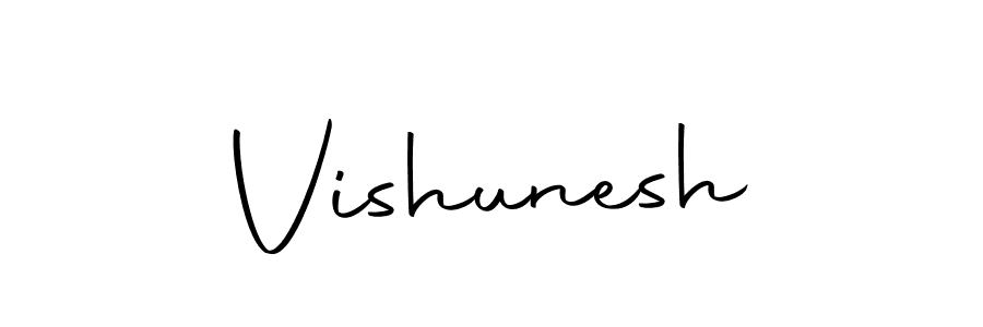 You can use this online signature creator to create a handwritten signature for the name Vishunesh. This is the best online autograph maker. Vishunesh signature style 10 images and pictures png