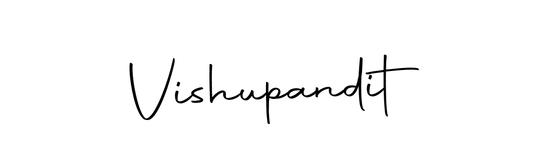 How to make Vishupandit name signature. Use Autography-DOLnW style for creating short signs online. This is the latest handwritten sign. Vishupandit signature style 10 images and pictures png