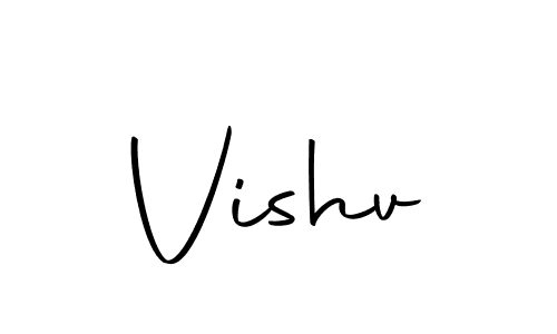 How to make Vishv name signature. Use Autography-DOLnW style for creating short signs online. This is the latest handwritten sign. Vishv signature style 10 images and pictures png