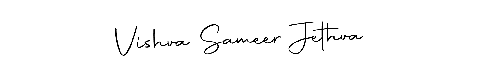 How to Draw Vishva Sameer Jethva signature style? Autography-DOLnW is a latest design signature styles for name Vishva Sameer Jethva. Vishva Sameer Jethva signature style 10 images and pictures png