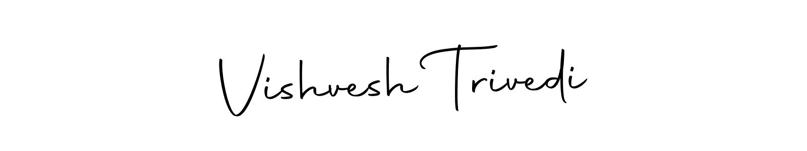 Autography-DOLnW is a professional signature style that is perfect for those who want to add a touch of class to their signature. It is also a great choice for those who want to make their signature more unique. Get Vishvesh Trivedi name to fancy signature for free. Vishvesh Trivedi signature style 10 images and pictures png