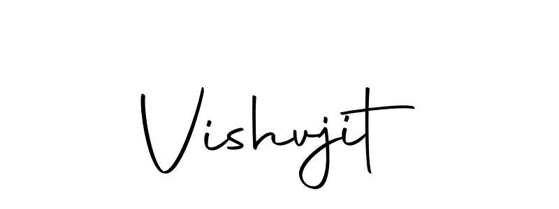 You can use this online signature creator to create a handwritten signature for the name Vishvjit. This is the best online autograph maker. Vishvjit signature style 10 images and pictures png