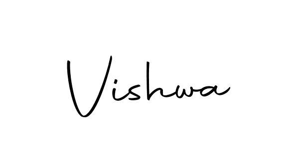Design your own signature with our free online signature maker. With this signature software, you can create a handwritten (Autography-DOLnW) signature for name Vishwa. Vishwa signature style 10 images and pictures png