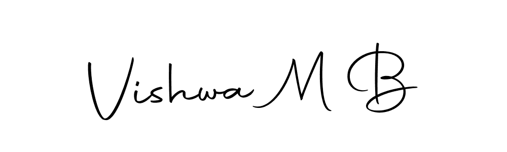 Also You can easily find your signature by using the search form. We will create Vishwa M B name handwritten signature images for you free of cost using Autography-DOLnW sign style. Vishwa M B signature style 10 images and pictures png