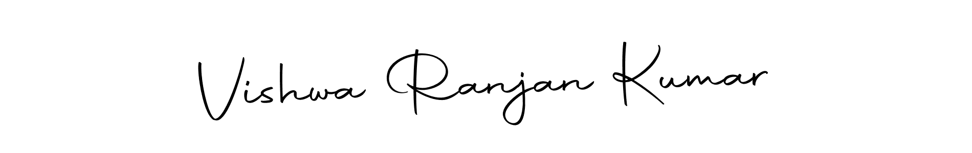 Autography-DOLnW is a professional signature style that is perfect for those who want to add a touch of class to their signature. It is also a great choice for those who want to make their signature more unique. Get Vishwa Ranjan Kumar name to fancy signature for free. Vishwa Ranjan Kumar signature style 10 images and pictures png