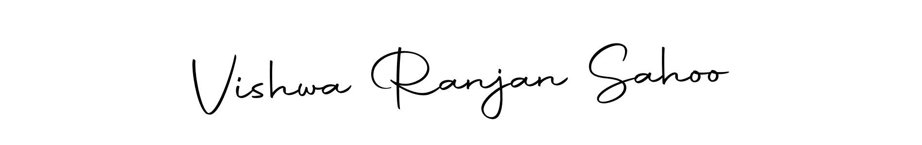 The best way (Autography-DOLnW) to make a short signature is to pick only two or three words in your name. The name Vishwa Ranjan Sahoo include a total of six letters. For converting this name. Vishwa Ranjan Sahoo signature style 10 images and pictures png