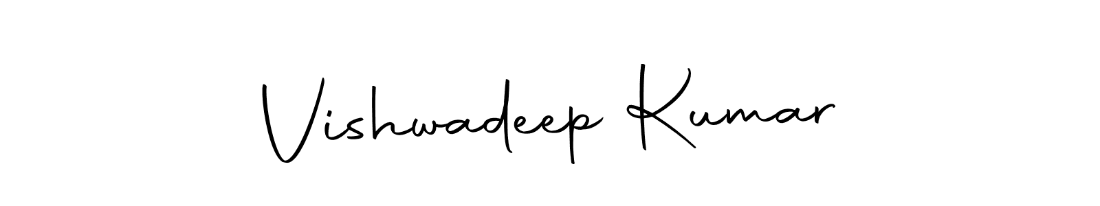 Make a beautiful signature design for name Vishwadeep Kumar. With this signature (Autography-DOLnW) style, you can create a handwritten signature for free. Vishwadeep Kumar signature style 10 images and pictures png