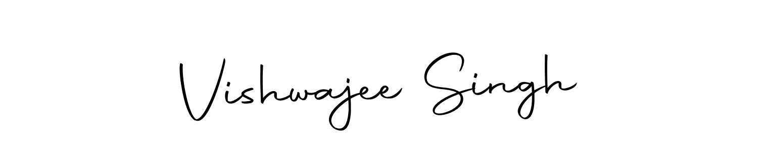 Vishwajee Singh stylish signature style. Best Handwritten Sign (Autography-DOLnW) for my name. Handwritten Signature Collection Ideas for my name Vishwajee Singh. Vishwajee Singh signature style 10 images and pictures png