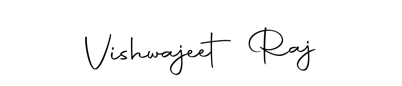 Design your own signature with our free online signature maker. With this signature software, you can create a handwritten (Autography-DOLnW) signature for name Vishwajeet Raj. Vishwajeet Raj signature style 10 images and pictures png