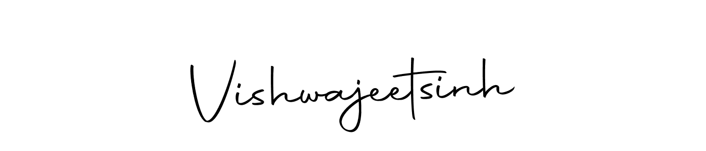 Also we have Vishwajeetsinh name is the best signature style. Create professional handwritten signature collection using Autography-DOLnW autograph style. Vishwajeetsinh signature style 10 images and pictures png