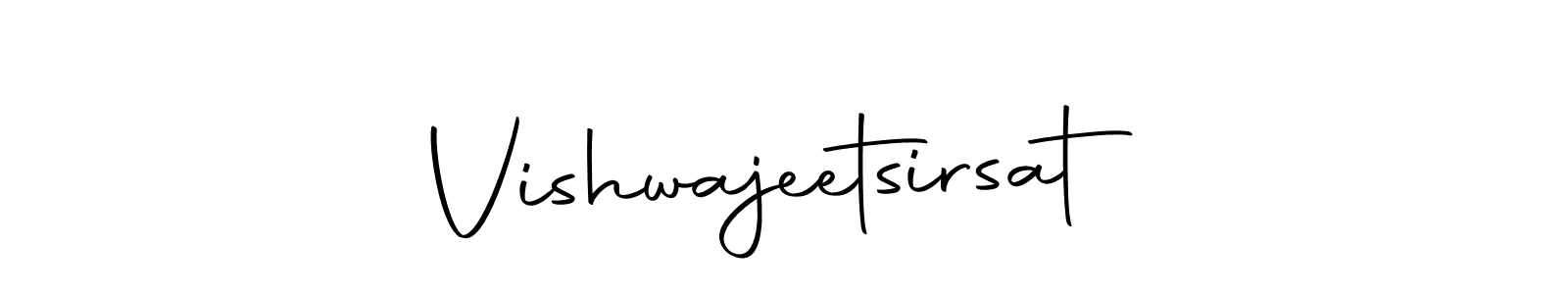 Use a signature maker to create a handwritten signature online. With this signature software, you can design (Autography-DOLnW) your own signature for name Vishwajeetsirsat. Vishwajeetsirsat signature style 10 images and pictures png