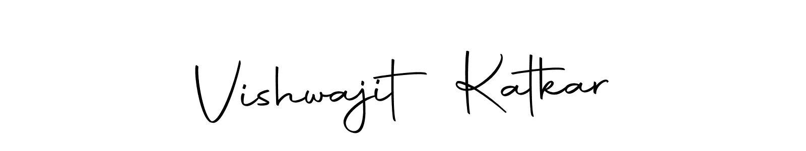 Make a beautiful signature design for name Vishwajit Katkar. Use this online signature maker to create a handwritten signature for free. Vishwajit Katkar signature style 10 images and pictures png
