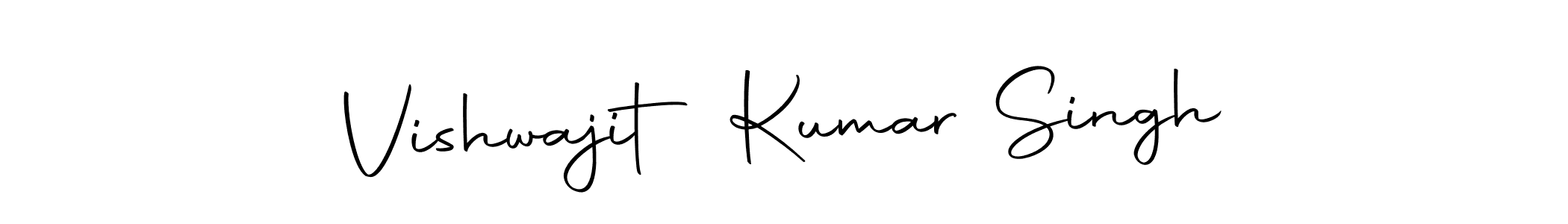 Design your own signature with our free online signature maker. With this signature software, you can create a handwritten (Autography-DOLnW) signature for name Vishwajit Kumar Singh. Vishwajit Kumar Singh signature style 10 images and pictures png